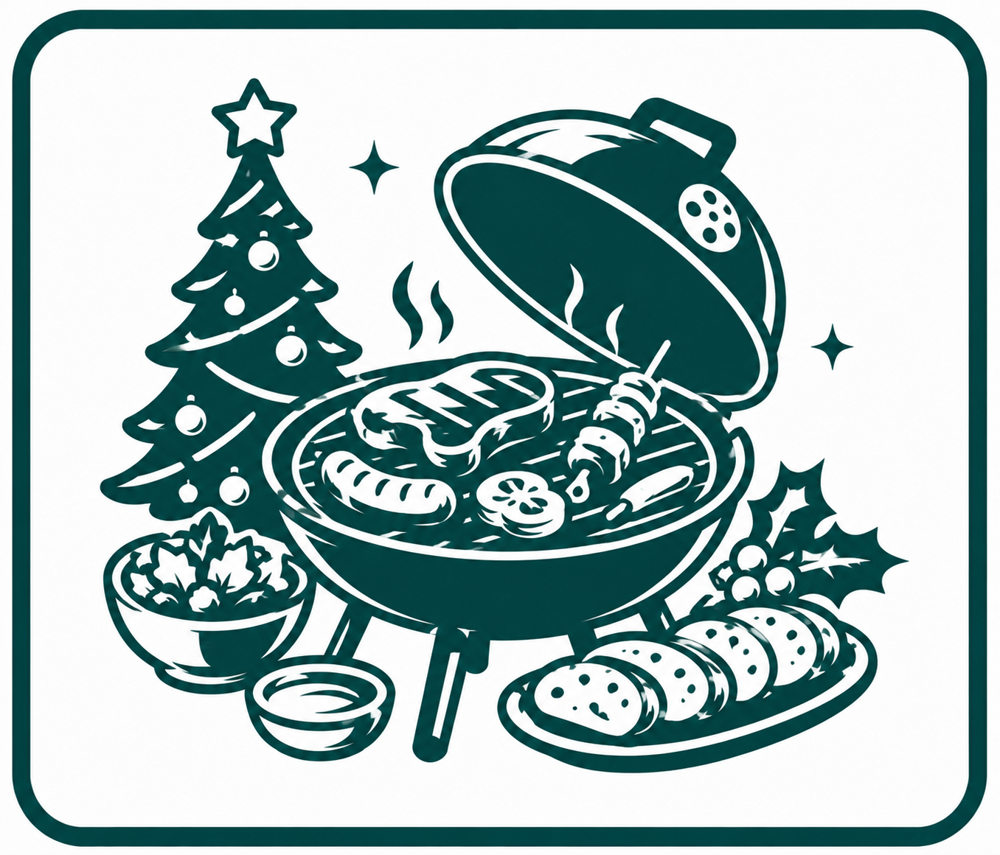 Kerst grillen
